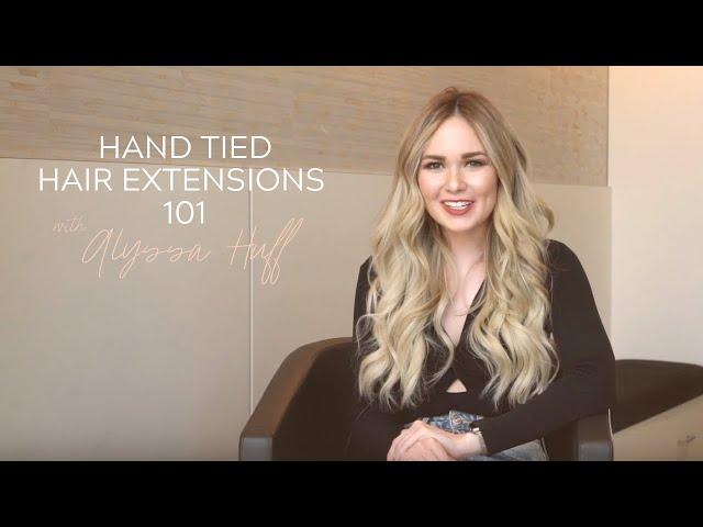 Hand Tied Hair Extensions 101 | CERON Hair Studio