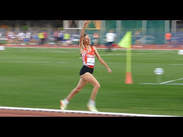 Hatun Emine Mechaal (TUR) 3000 m 9:30.97 1st Place Balkan Championships Craiova 2022