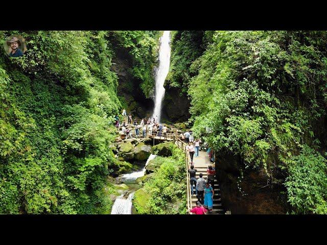 Kanchenjunga Waterfalls, West Sikkim.