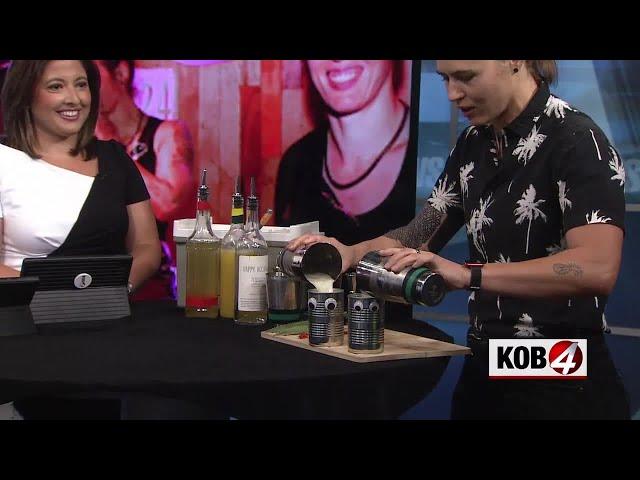 Champion Albuquerque bartender shows off speedy skills, talks fundraiser