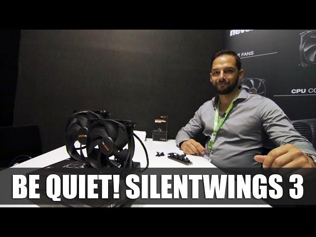 be quiet! SilentWings 3 Lüfter vorgestellt (Computex 2016) | Allround-PC.com