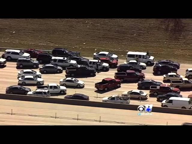 Driver Mayhem On Interstate 635 LBJ In Dallas « CBS Dallas   Fort Worth