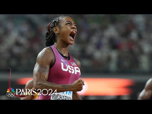 ALL ANGLES: Sha'Carri Richardson's historic 100m World Championship | NBC Sports