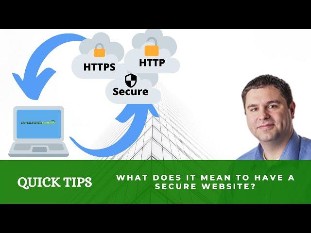 What does secure website mean and how to tell?