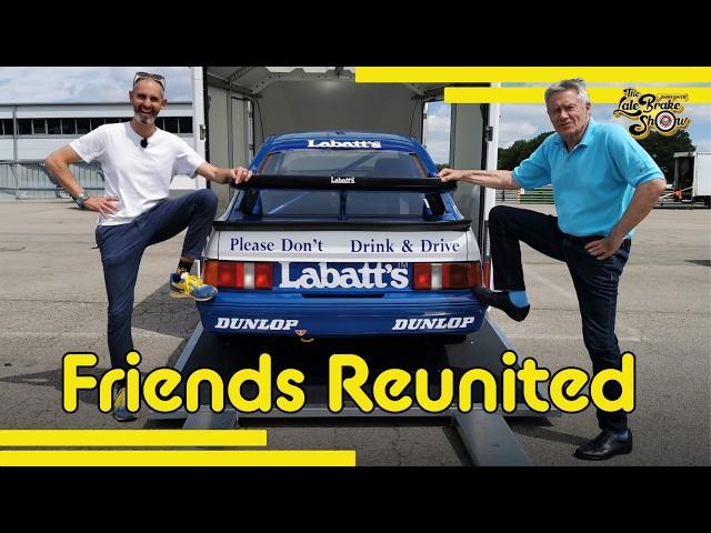 Ex Works Ford Sierra RS500 Cosworth BTCC on track with Tiff Needell