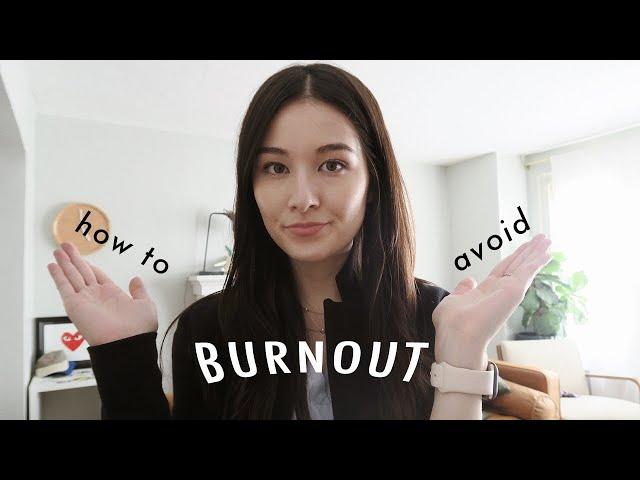 How to Prevent Burnout at Work // 9-5 corporate job tips!