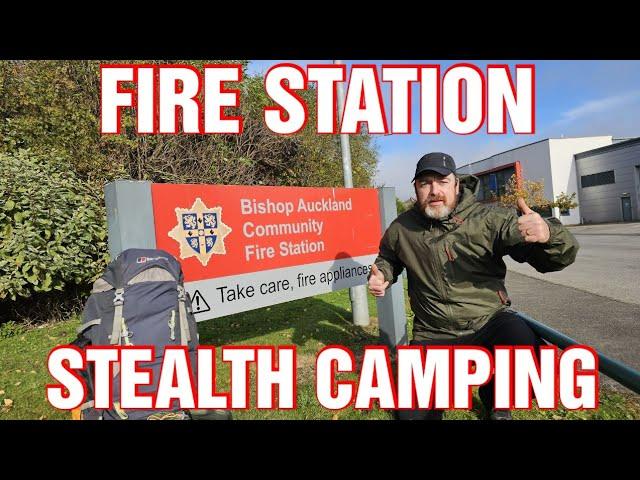 FIRE STATION STEALTH CAMP IN THE BUSHES