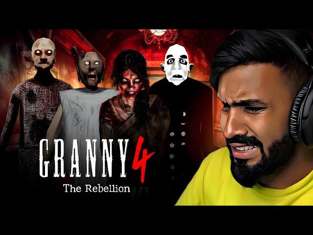 GRANNY CHAPTER 4 GAMEPLAY | TECHNO GAMERZ HORROR GAME | TECHNO GAMERZ