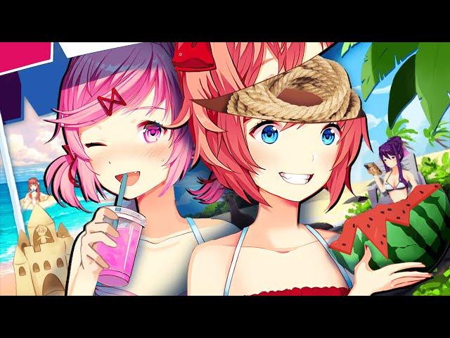 Dokis Have a Summer Vacation!️(DDLC Voiced Animation)