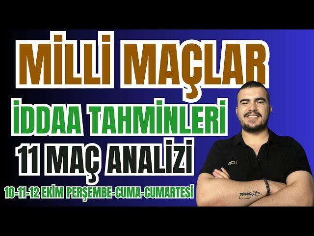 10-11-12 EKİM PERŞEMBE-CUMA-CUMARTESİ İDDAA TAHMİNLERİ