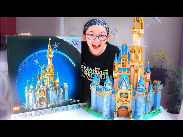 LEGO Disney100 Cinderella Castle Unboxing & Review