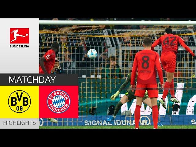 Borussia Dortmund - Bayern München 1:1 Zusammenfassung | Bundesliga 2024-25