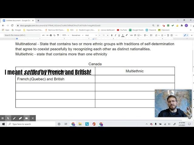 Multinational vs multi-ethnic