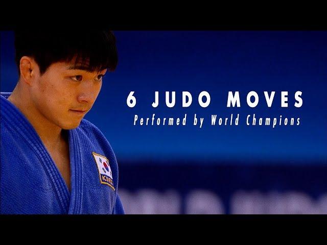 6 Judo moves performed in finals by World Champions