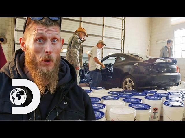 Josh Owens LOSES A HUGE Delivery Of Moonshine! | Moonshiners