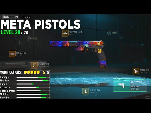 the 2 shot META Pistols in MW2  (Best P890 Build &Tuning)