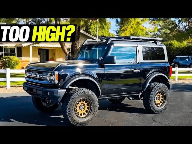 Ford Bronco 3.5" Rough Country Lift Install