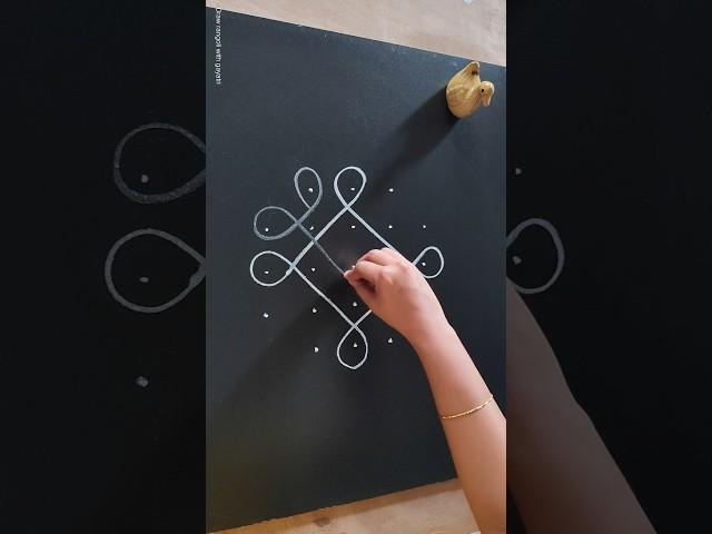 "Elegant Kolam Designs Tutorial | Easy Step-by-Step Guide for Beginners"