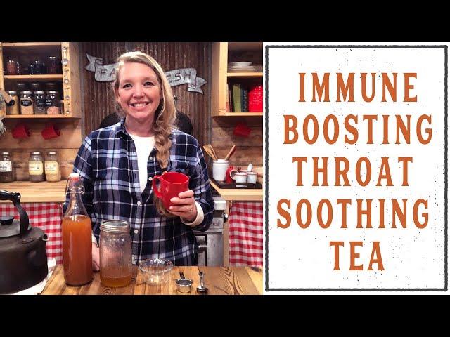 IMMUNE BOOSTING THROAT SOOTHING TEA