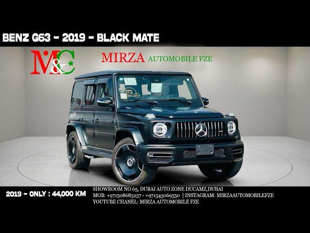 Mercedes Benz G63 AMG - 2019 - Only : 44,000 Kilometers Fresh Japan Import