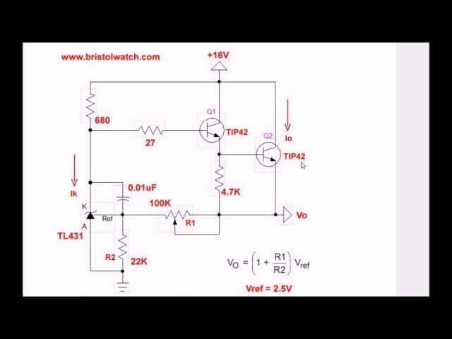 TL431 Precision High-Current Series Regulator Explained