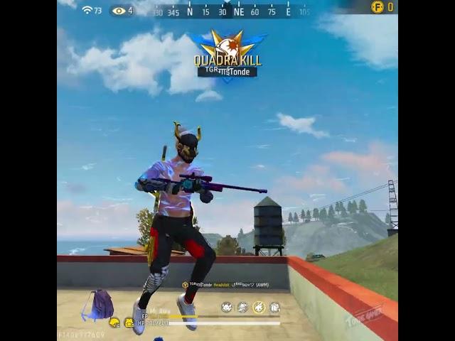 AWM God  Is this Even Possible in Free Fire ? #shorts #freefire #tondegamer