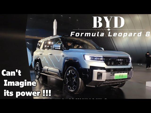 BYD Formula Leopard 8 -BYD's off-road giant Leopard 8 hits the market with a starting price 52,000 $