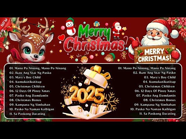 Pinoy OPM Best Tagalog Pasko Song Medley️TRADITIONAL TAGALOG Paskong Pinoy 2025#paskongpinoy2024