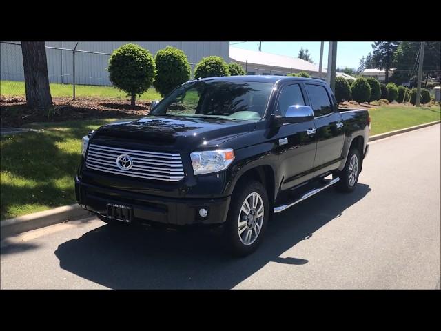 2017 Toyota Tundra Crewmax Platinum with "The Chris Turner Experience" at Alberni Toyota