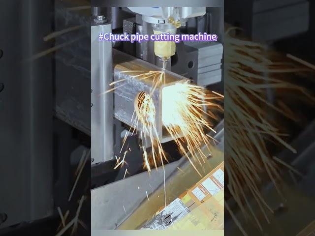 Laser tube cutting machine for precise cutting#pipelasercutter#tubelasercutter  #dxtech#dxtechlaser
