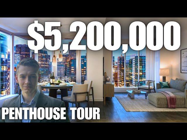 Touring a Seaport District Penthouse | $5M Boston Condo Tour