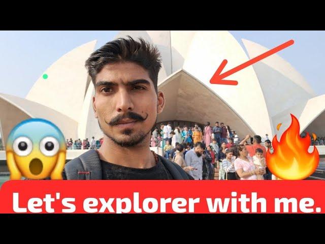 Dehli lotus temple   #viralvideo #travel #vlog #Amit The EXPLORER #viralvlog