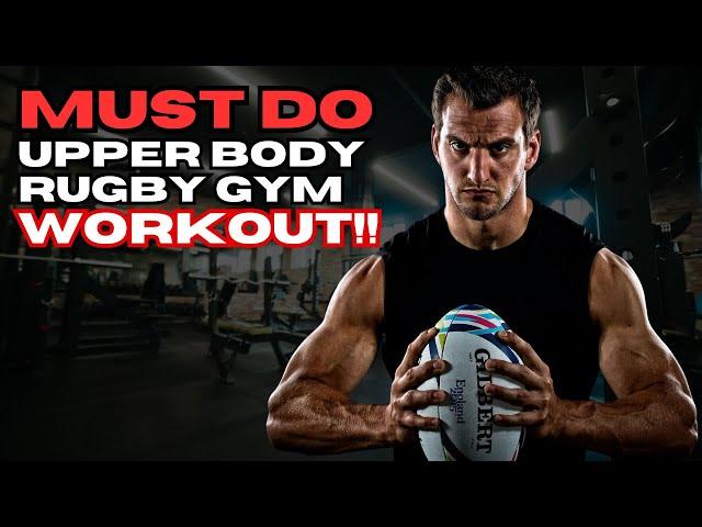 The Best GYM WORKOUT for Rugby players! with Rugby Legend Sam Warburton!