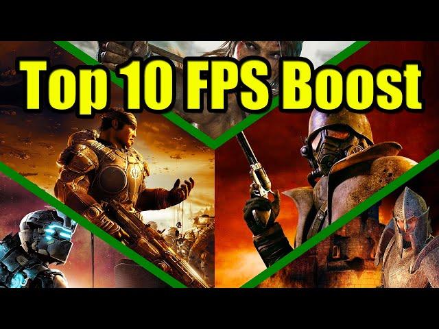 Top 10 Best Xbox Series X FPS Boost Games to Play