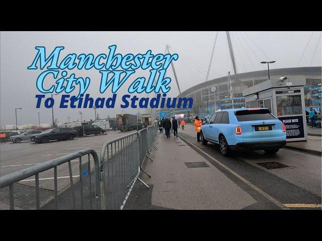 Epic Walk to Etihad Stadium: A Thrilling Manchester City Match Day!