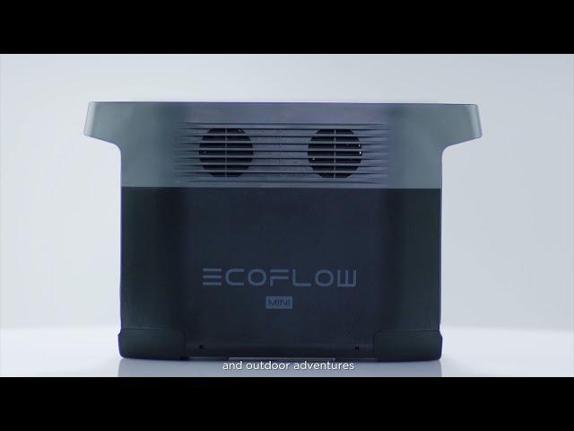 How to use the EcoFlow DELTA mini for the first time