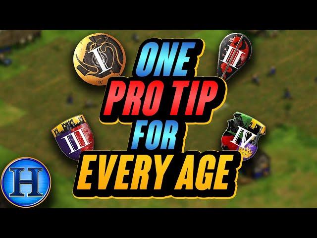 1 Pro Tip For Every Age | AoE2