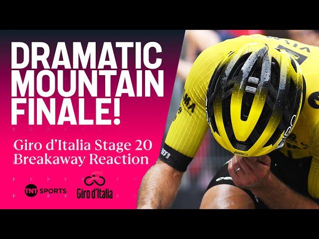 Giro d'Italia Stage 20 REACTION: STUNNING performance on the penultimate stage seals GLORY! 