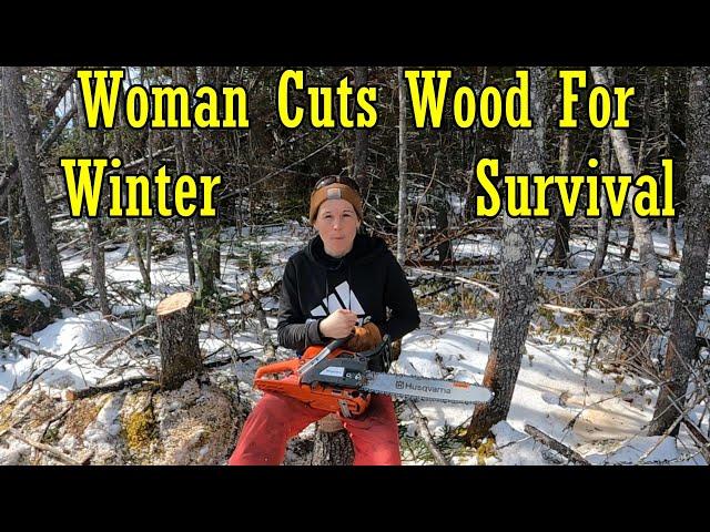 Woman Cuts Wood For Winter Survival Gifted by Strangers/ The Coolest Light Ever