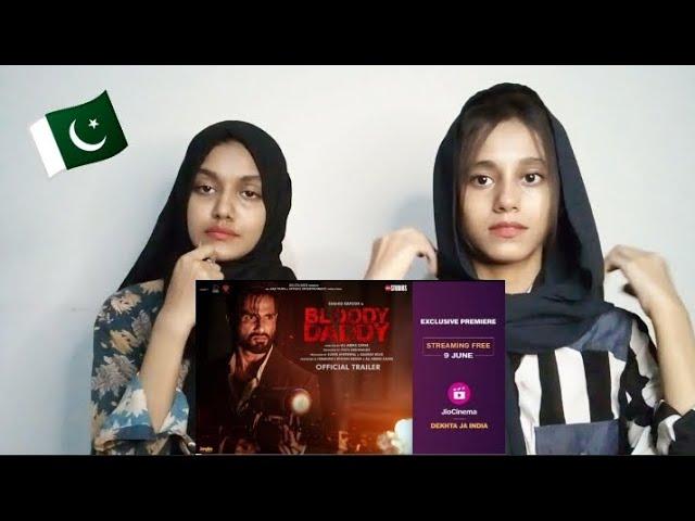 Bloody Daddy Official Trailer | Shahid Kapoor | Diana Penty | Pakistani Reaction