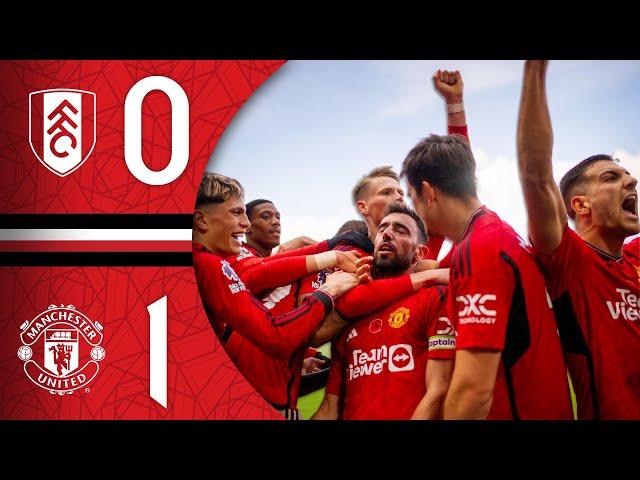 BRUNO, BRUNO, BRUNO  | Fulham 0-1 Man Utd | Highlights