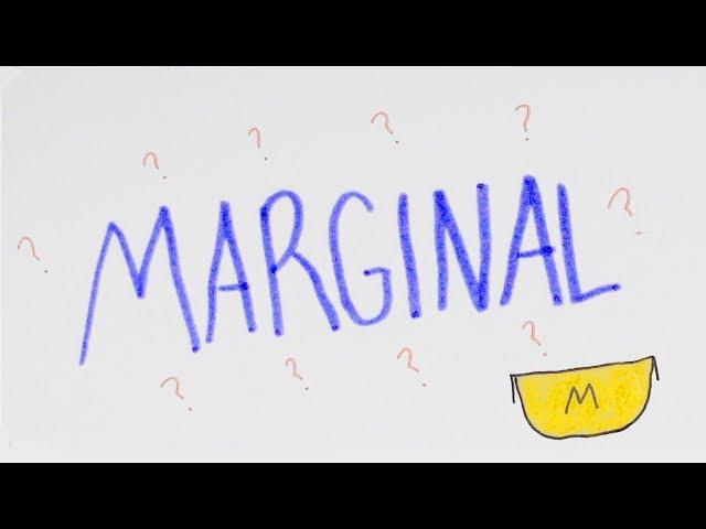 "Marginal" Explained in 90 Seconds - Economics