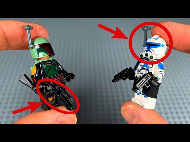 Krasses Upgrade für LEGO Star Wars Figuren  | Custom Blaster & Armprints Review!