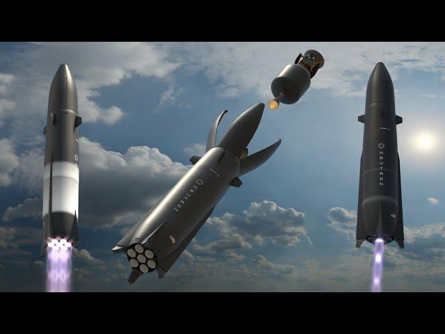 Rocket Lab's Reusable Neutron Rocket Animation
