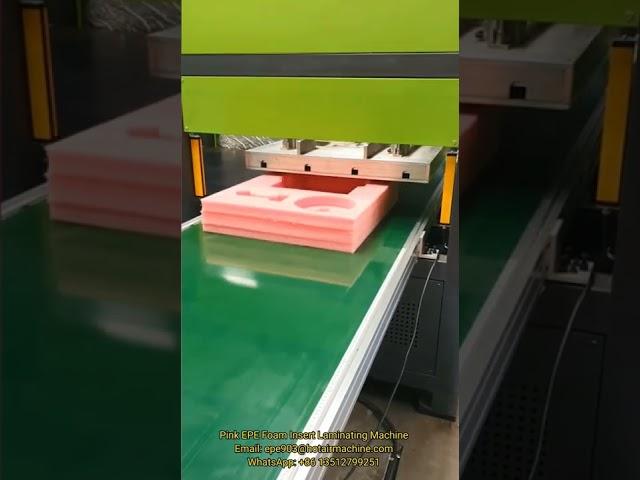 EPE Foam Insert Laminating Machine | Automatic EPE Foam Welding Machine China