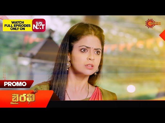 Bhairavi - Promo | 28 Nov 2024 | Telugu Serial | Gemini TV