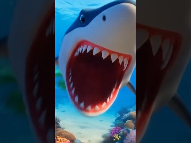 The shark ruined the dream… but the treasure stayed! ️
