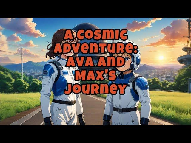 A Cosmic Adventure: Ava and Max's Journey Bedtime stories