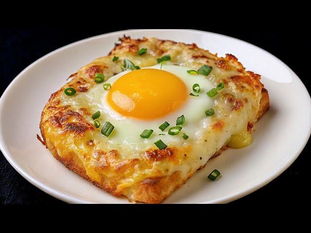 God, this is delicious! Just mix two eggs with bread! My son's favorite recipe