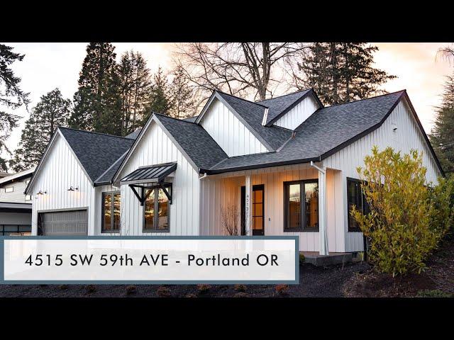 2023 New Portland Home: Stunning Modern Farmhouse in 4K